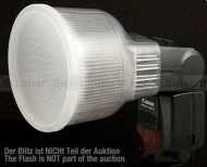Lambency Diffusor P4 Set mit Dome und Chrome Canon 600EX, 580EX II Nikon SB900 Sony F58