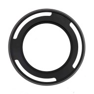 Metall Gegenlichtblende für Panasonic Lumix LX100, LX100II und Leica