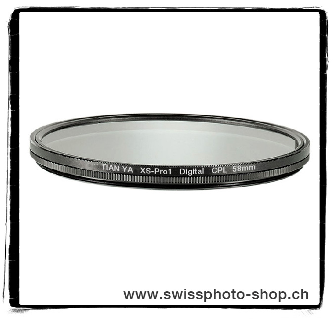 58mm Polarisationsfilter CPL TIANYA XS-Pro 1 Digital Ultra Slim CPL