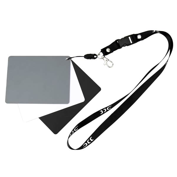 JJC GC-3 Graukarten Set, grau, weiss, schwarz 130mm