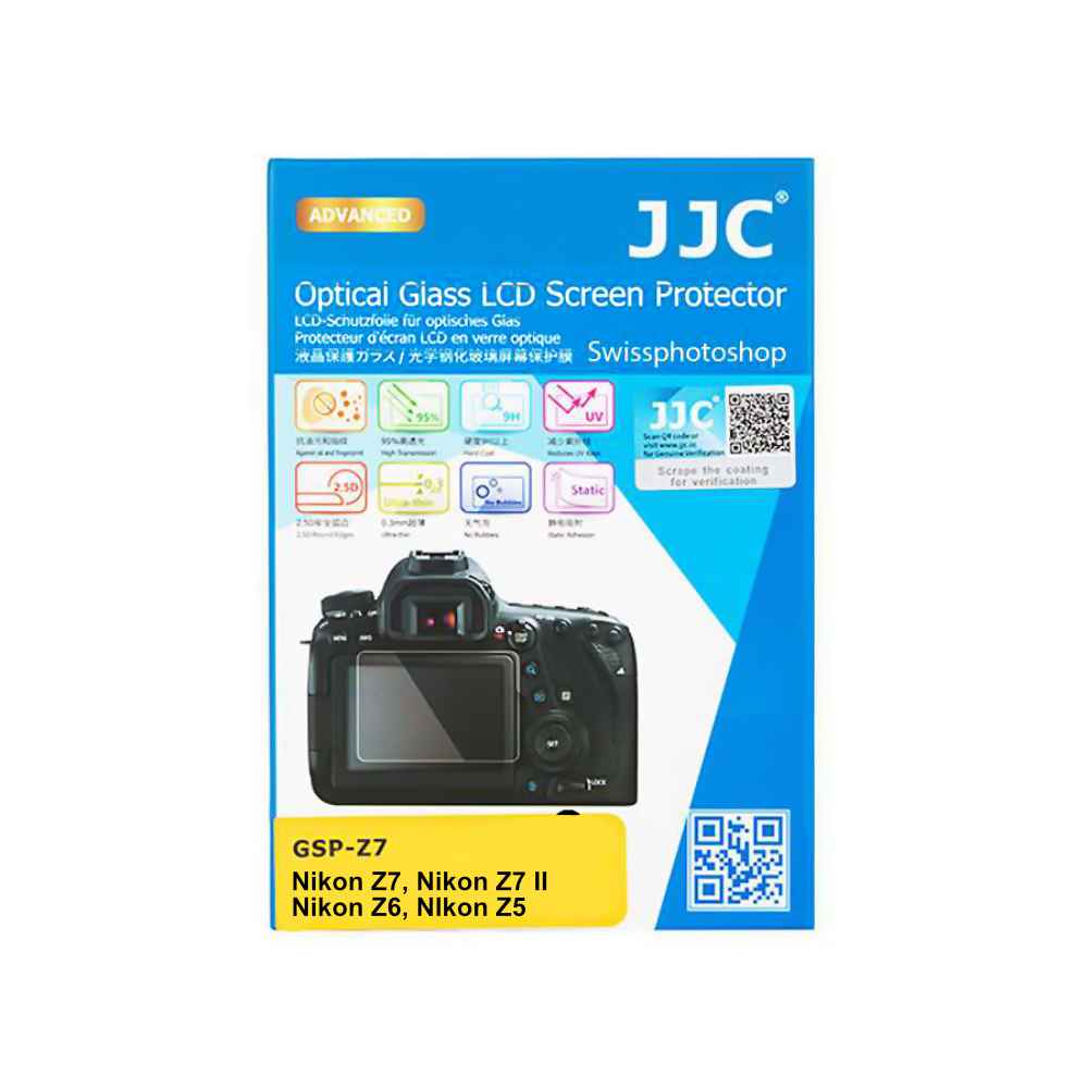 JJC GSP-Z7 Displayschutz aus Glas für NIKON Z7, Z7II, Z6, Z6 II, Z5