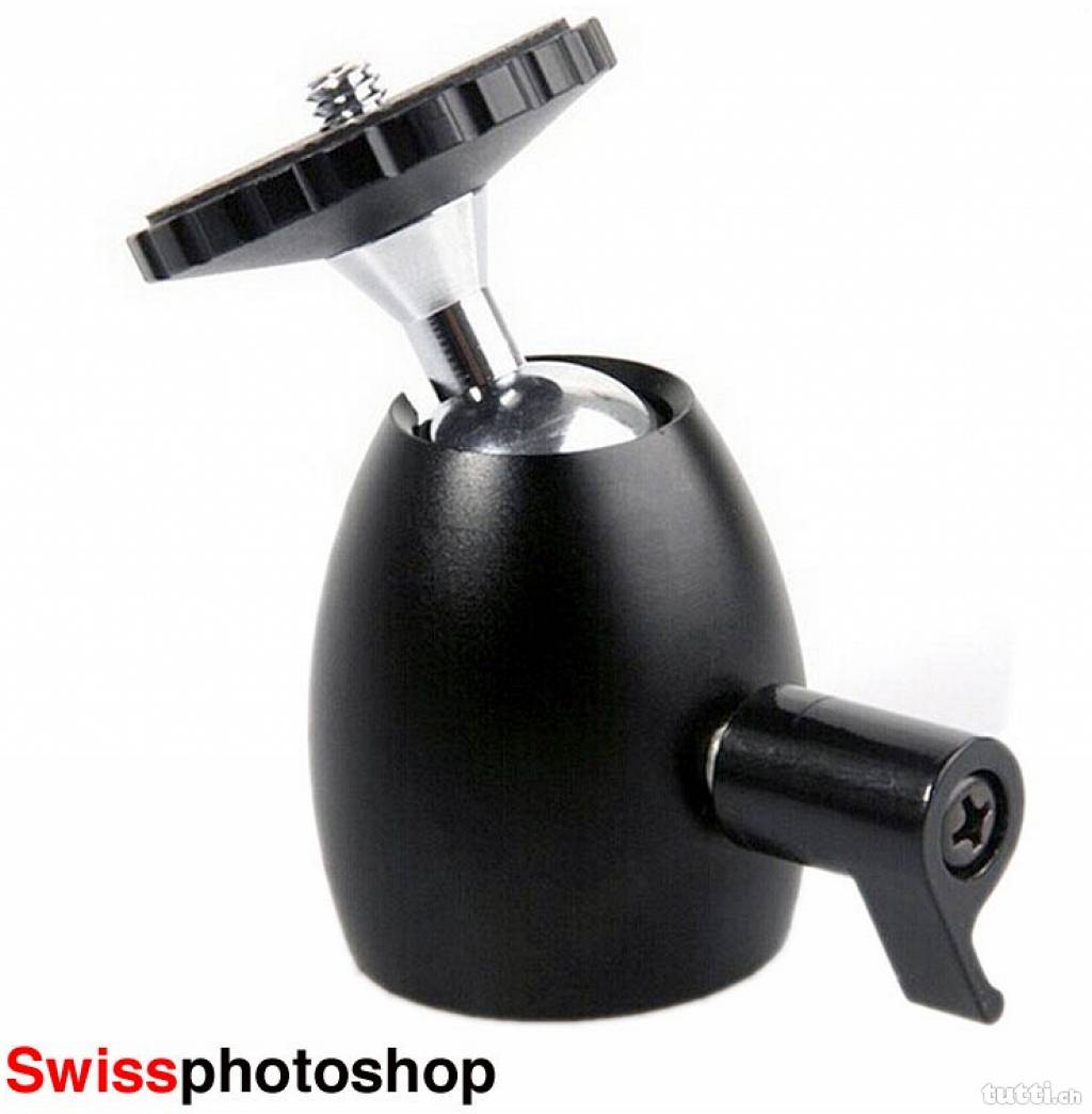 Kamera Mini Stativ Kugelkopf 1/4 Zoll, 3/8 Zoll, TM-10