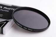 55mm Lichtreduktionsfilter, Neutralfilter, Graufilter ND8 aus optischem Glas