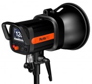 Phottix Indra 360 TTL Studioblitz Set inkl. Akku Pack und eingebautem Odin Empfänger