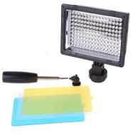 JJC LED-160 Foto-Videoleuchte 1850 Lux für Kameras und Video-Kameras