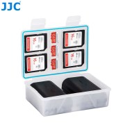 JJC BC-6 Akku und Speicherkarten Schutz-Box 